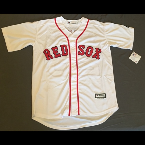 Boston Red Sox #28 J.D Martinez white jersey - Picture 2 of 4